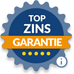 Top Zins Garantie bei Zins Vergleich Info